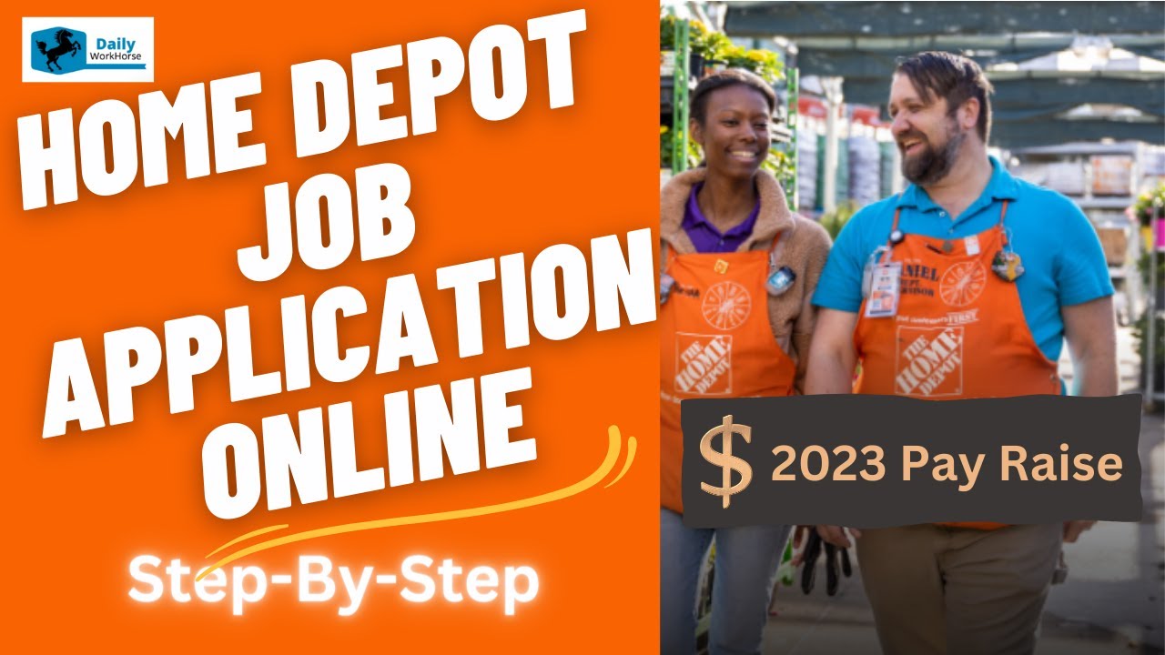 Can I apply in person at Home Depot?
