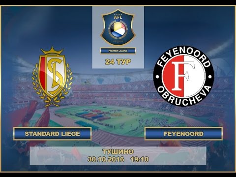 AFL.Benelux. Premier Division. 24 tour. Standard Feyenoord