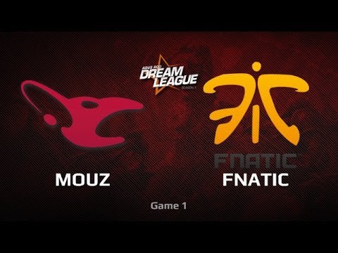 Mouz -vs- Fnatic, DreamLeague LAN Finals, LB Final, Game 1