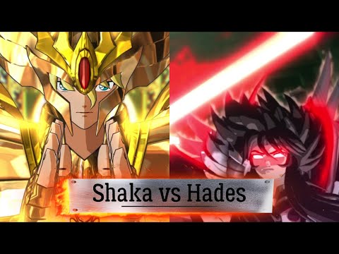 (English sub) Saint Seiya: Soldiers Soul - Shaka (God Cloth) vs Hades (5 Round)