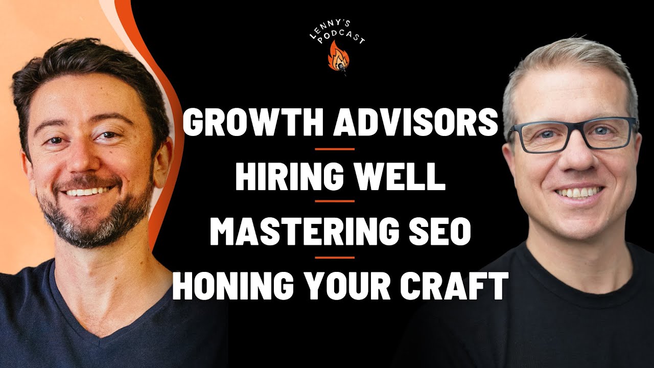Leveraging growth advisors, mastering SEO, and honing your craft | Luc Levesque (Shopify, Meta)