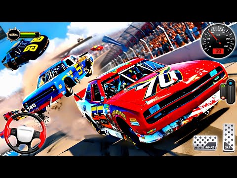 Crazy Cars Demolition Derby Beam Drive - Extreme Crash Car Racing - Wreckfest #2 : Android Gameplay