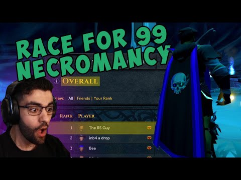 How I Accidentally Became Rank 1 in RuneScape (Necromancy Skill)