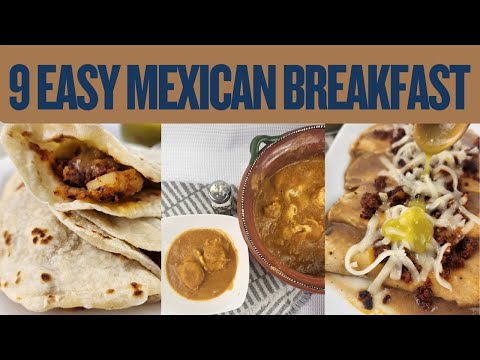 EASY MEXICAN BREAKFAST IDEAS.