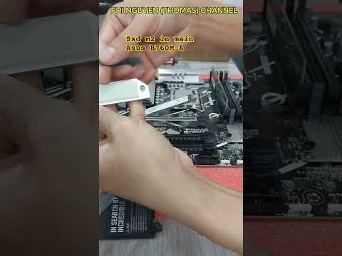 Add ssd m2 in main Asus Prime B760M-A