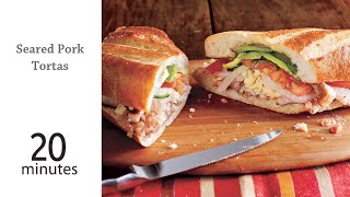 How to Make Healthy Pork Tortas | MyRecipes