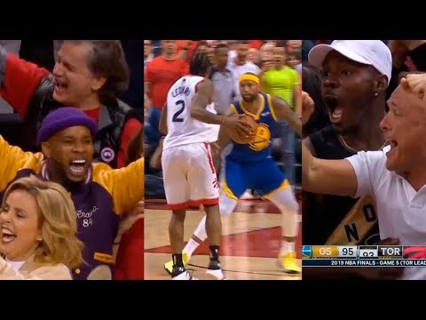 Kawhi Leonard shocks entire crowd after scores 10 straight points in 4th qtr vs Warriors