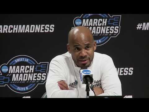 Saint Peter's coach Shaheen Holloway on Elite 8 loss