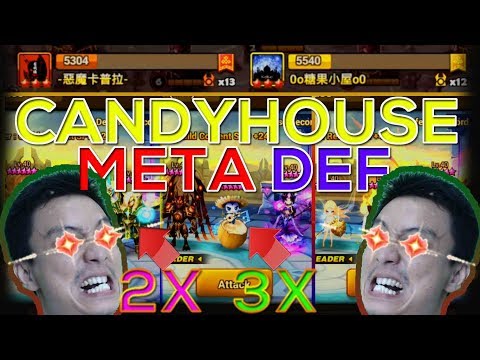 [TOP 10] Siege Battle VS Candy House Defense Meta - isengdudegame Summoners War