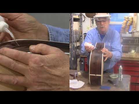 Blues Creek Guitars - Repair Video - Fixing Various Guitar Sides Cracks