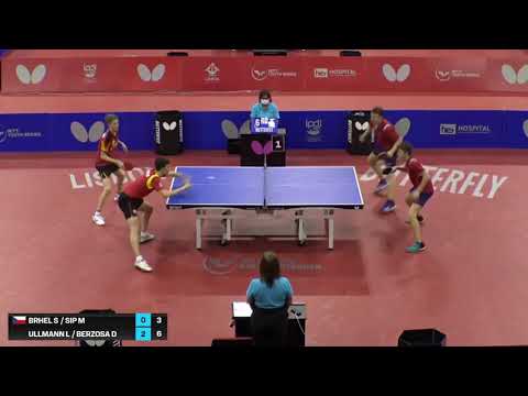 L. Ullmann (GER)/Berzosa (ESP) vs Brhel/Sip (CZE) | U15 Final | 2021 WTT Youth Star Contender Lisbon