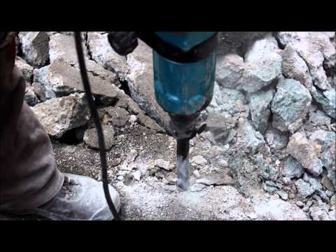 Atskėlimo plaktukas Makita HM1317C; 26,5 J; 30 mm šešiabriaunis video