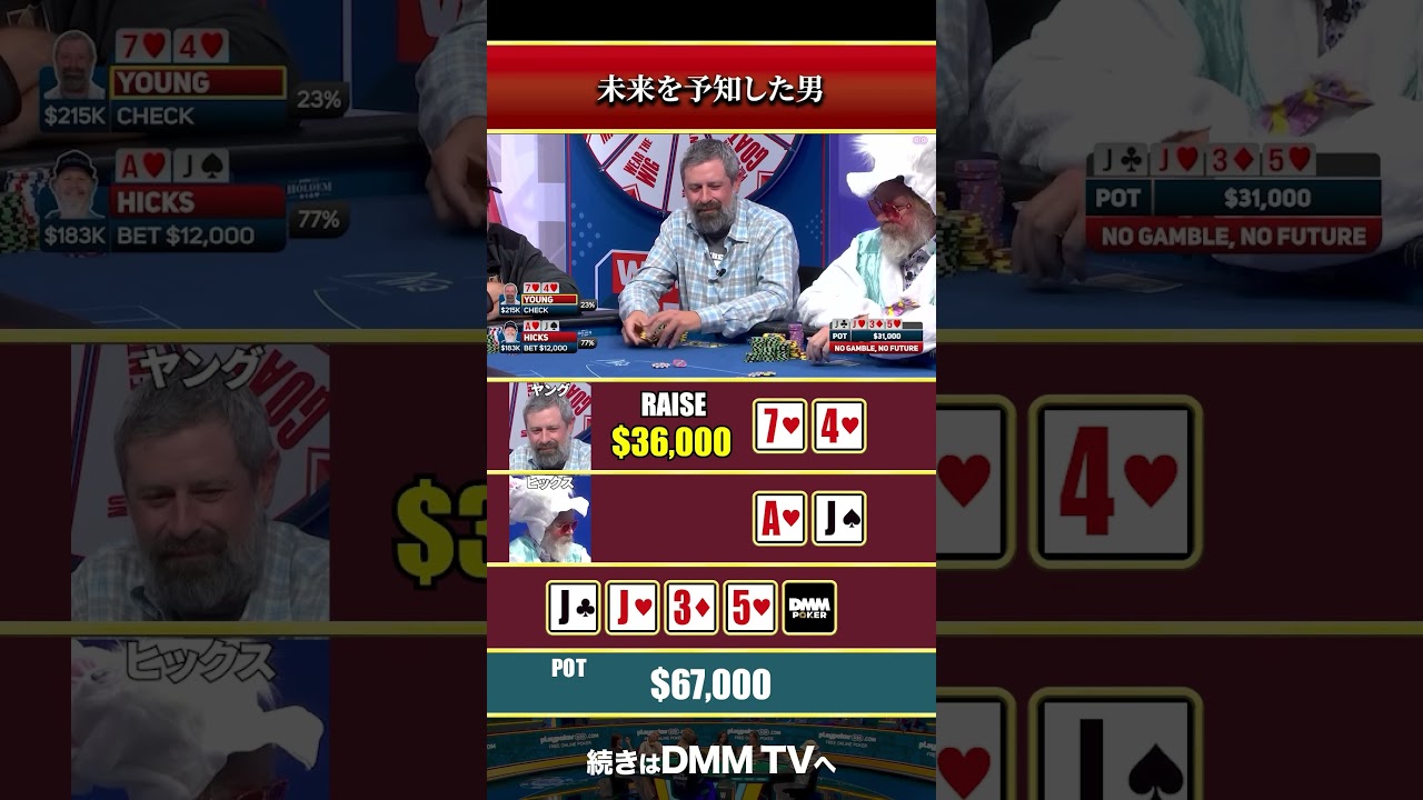 【逆転】未来を予知した男！