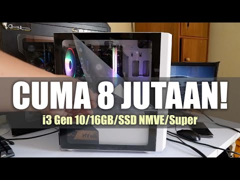 Rekomendasi PC Gaming 8 Jutaan | i3/16GB/SSD NMVE/VGA Super!