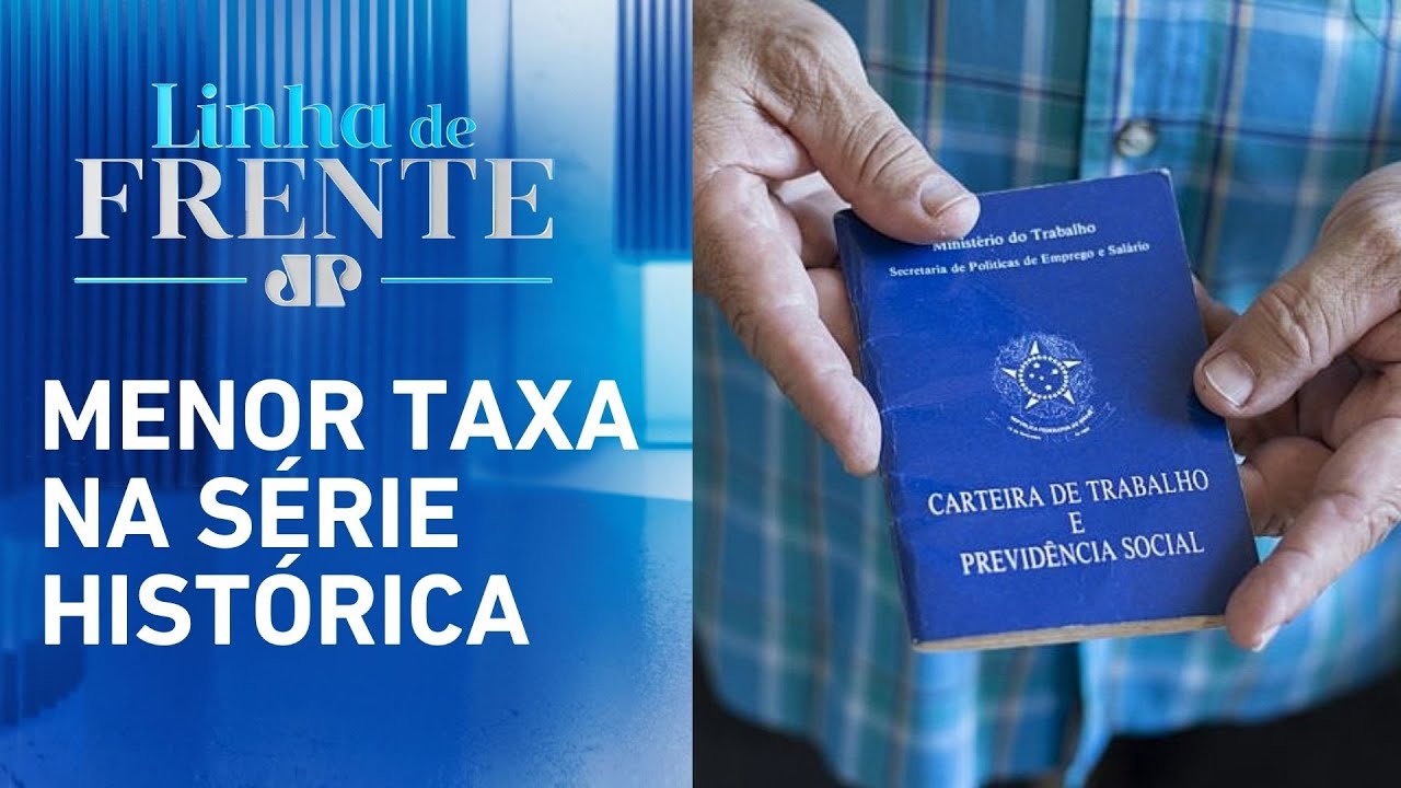 Desemprego cai a 6,1% no trimestre até novembro | LINHA DE FRENTE
