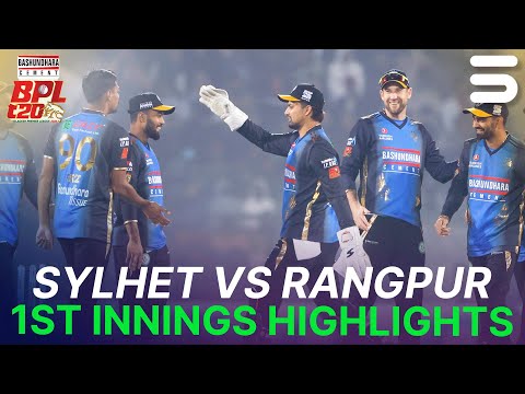 1st Innings Highlights | Sylhet Titans vs Rangpur Riders | Match 10 | BPL 2025-26 | M3Z1K