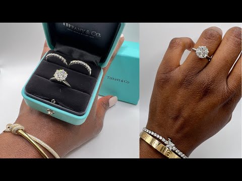 TIFFANY ENGAGEMENT RINGS - CLASSIC VS SOLESTE + WEDDING BAND TIPS