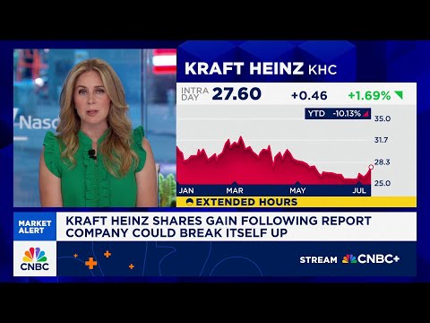 Executive Edge: Kraft Heinz shares gain following report company could break itself up