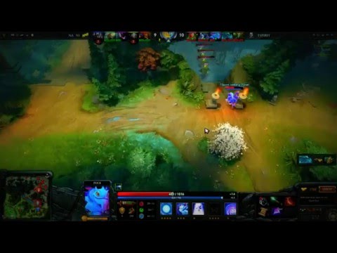 dota 2 Dendi safelane Mirana