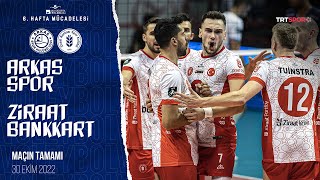 Arkas Spor 2 - 3 Ziraat Bankkart (Maçın Tamamı) | 2022-23 Efeler Ligi