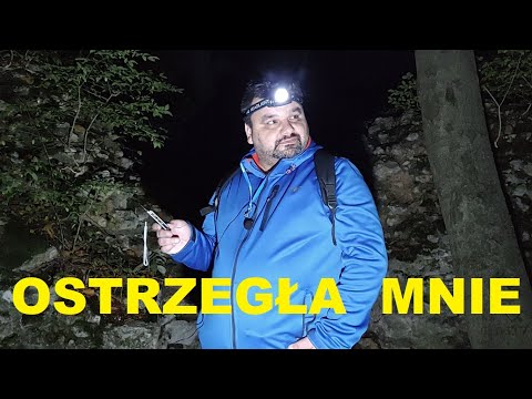 Demon w opuszczonych ruinach zamku