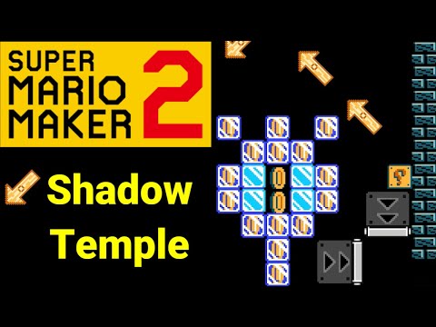 Shadow Temple (Ocarina of Time) in SMM2! [Road to #1 Super Expert Endless] [314]