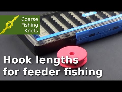 Hook lengths for feeder fishing - How to tie