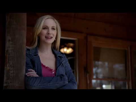 Elena, Caroline, Stefan And Damon Go To Bill Forbes Cabin - The Vampire Diaries 5x20 Scene