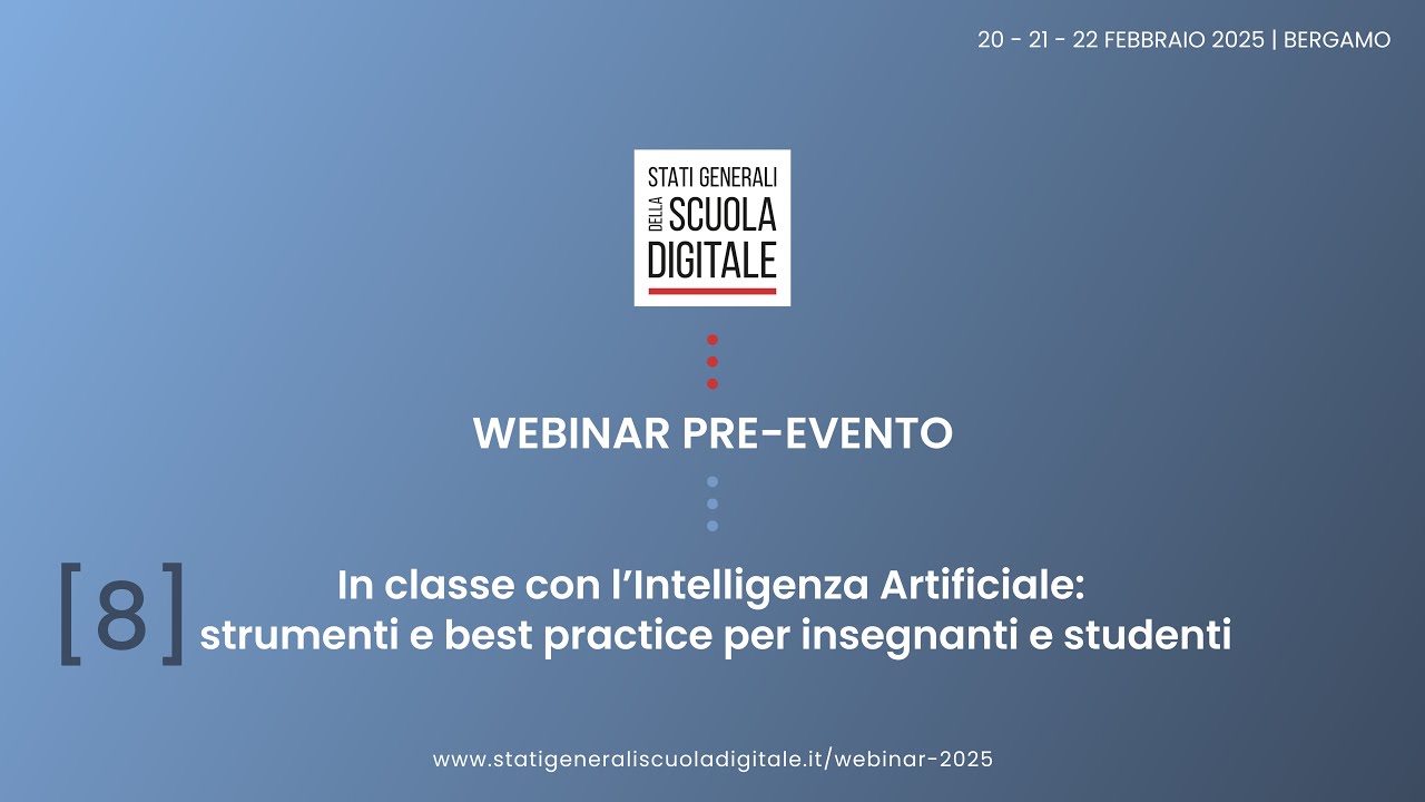 [8] In classe con l’Intelligenza Artificiale: strumenti e best practice per insegnanti e studenti