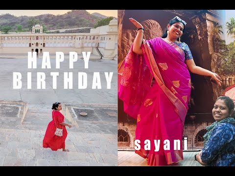 HAPPY BIRTHDAY SAYANI