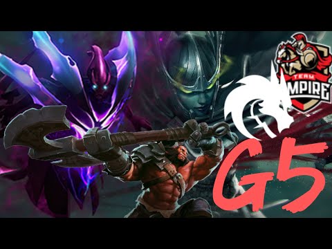 Phantom Assassin, Lina, Axe vs Spectre, Kunkka, Invoker - TSpirit vs Empire g6 The International X