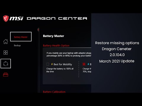 msi dragon center update msi dragon center update