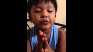 My little boy's prayer..
