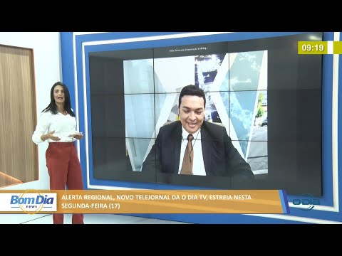 Novo telejornal da O Dia Tv, Alerta Regional, estreia nesta Segunda (17) 14 01 2022