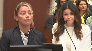 Amber Heard Claims Johnny Depp PHOTOSHOPPED Honeymoon Injury (Cross Examination Highlights)