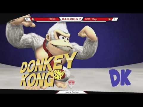 Bailrigg 2 - FROG (Corrin) Vs. Magi (Donkey Kong) - Smash U - Loser's Semis