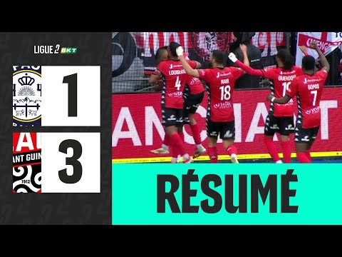 FC Pau 1-3 EAG En Avant de Guingamp 