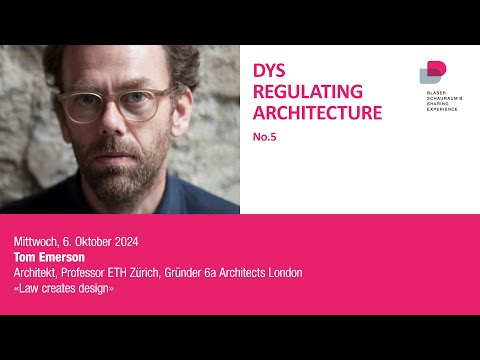Dys_Regulating Architecture Nr.5 / Tom Emerson
