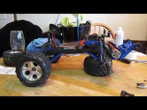 Traxxas stampede 2wd XL-5 rear bearing carrier upgrade RPM
