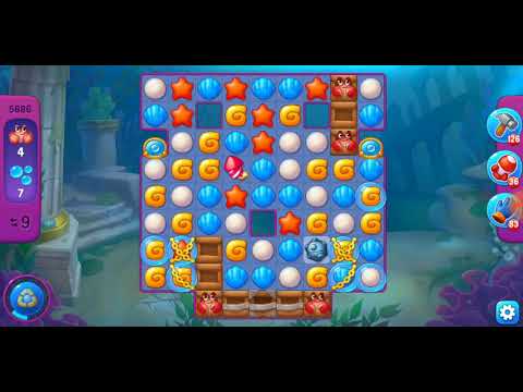 Fishdom. 5686 super hard level no boosters and diamonds
