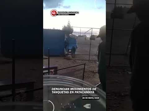 Alertan movimientos de tanquetas registrados en Patacamaya