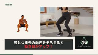 【1日10分】初心者卒業！タオルとペットボトルで全身強化（背中・お腹・脚）3種目×2セット
