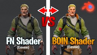 最高のシェーダーを作ったのであげちゃうよ！！【blender/フォートナイト/FORTNITE】