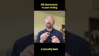 Kill distractions in your writing #startup #growthmarketing #linkedin