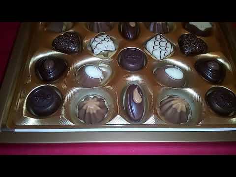 Lindt Swiss Luxory Selection tasting  #asmr
