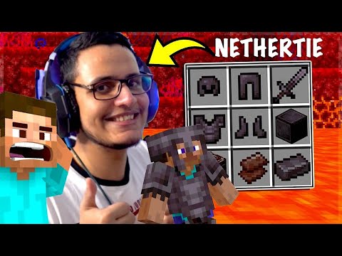 Getting Netherite to Fight Ender Dragon (Minecraft Live)