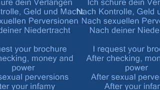 Nachtmahr - Alpha & Omega (Lyrics In Video)