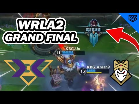 PENTA IN THE GRAND FINAL! 🔥 G2 BLACKLIST vs KEEPBEST GAMING - Wild Rift League Asia 2 Grand Final
