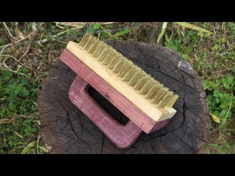 Escova de aço, uma alternativa ao modelo de ferrageamento.