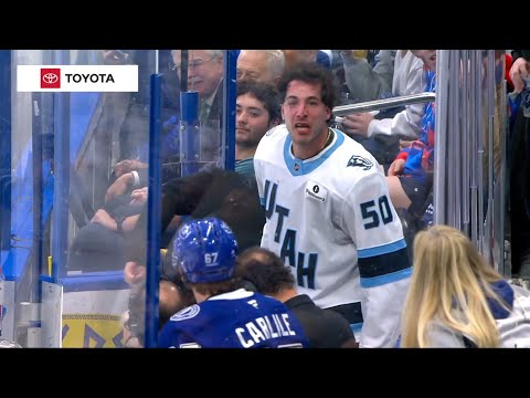 "You're A F*cking P*ssy" Sean Durzi Chirps Declan Carlile In The Penalty Box